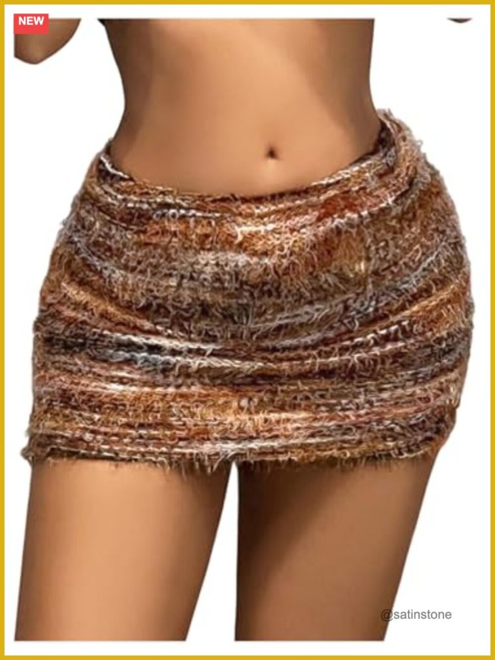 Tie Dye Distressed Low Rise Mini Skirt Bodycon Party Club